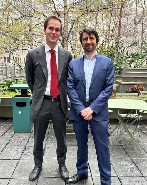 Juan Martinez Samalea en Thibault Grouas